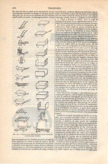 LAMINA V39676: Disposiciones de la carretillas y plataformas rodanted