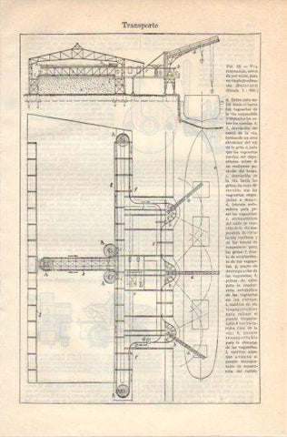 LAMINA V39657: Transporte via suspendida