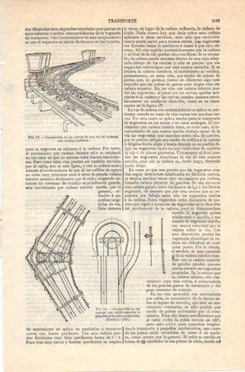 LAMINA V39659: Transporte conduccion de una via de cadenas