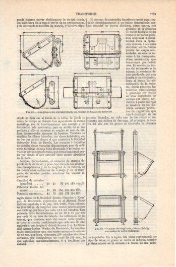 LAMINA V39661: Cangilones del elevador Stotz