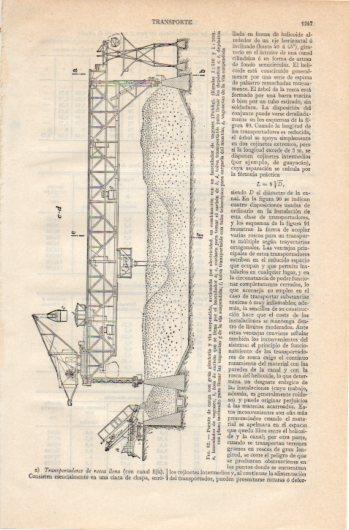 LAMINA V39664: Transporte puente de carga con grua giratoria