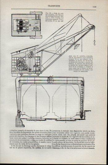 LAMINA V39665: Transporte grua de portal completo