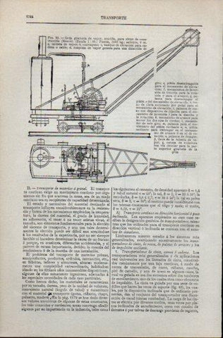 LAMINA V39666: Transporte grua giratoria de vapor