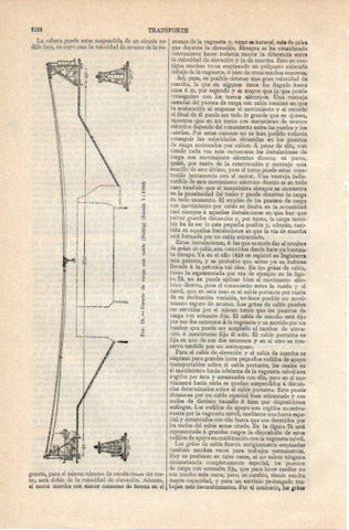 LAMINA V39669: Transporte puente de carga con cable