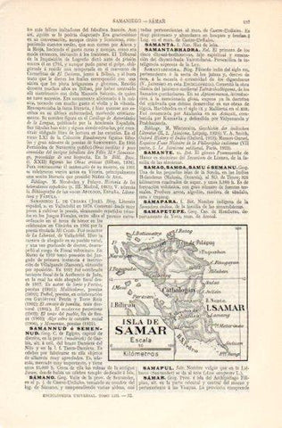 LAMINA V39736: Mapa de Isla de Samar