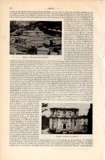 LAMINA V39748: Monasterio e iglesia en Samos
