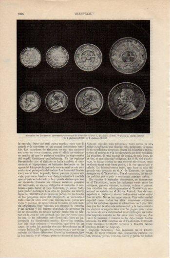 LAMINA V39705: Monedas del Transvaal