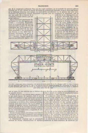 LAMINA V39708: Grua para hierros laminados
