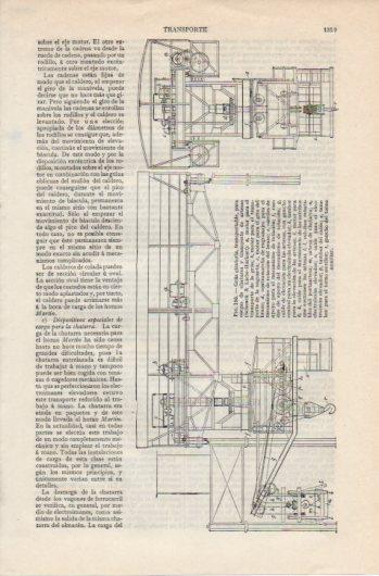 LAMINA V39711: Grua giratoria transportable para cargas de chatarra