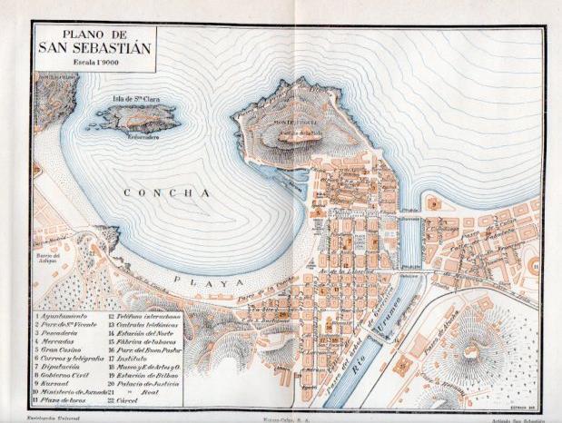 LAMINA V39719: Plano de San Sebastian