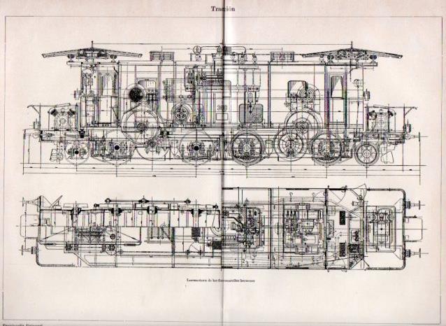 LAMINA V39721: Locomotora de los ferrocarriles berneses