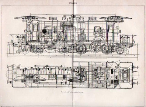 LAMINA V39721: Locomotora de los ferrocarriles berneses