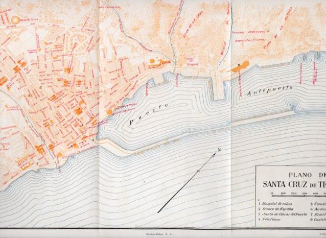 LAMINA V39722: Plano de Santa Cruz de Tenerife