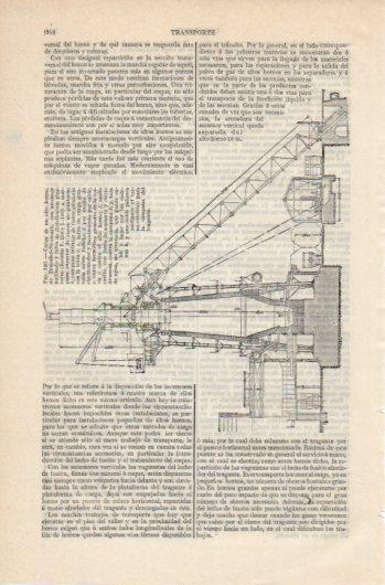 LAMINA V39715: Carga de un alto horno de Tummler Neumark