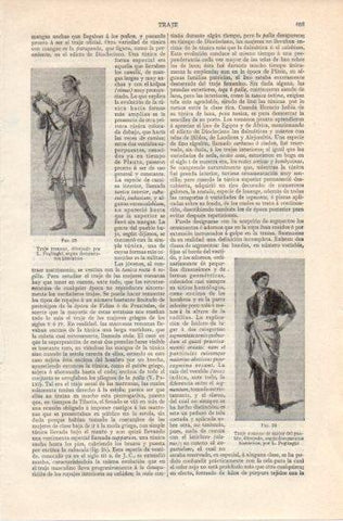 LAMINA V39578: Traje romano dibujado por L. Pogliaghi