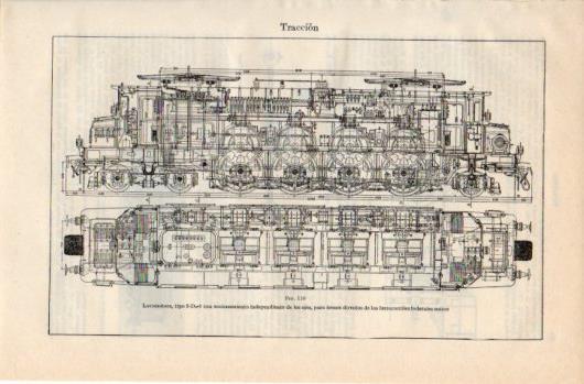 LAMINA V39584: Locomotora tipo 2-D