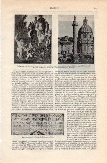 LAMINA V39558: Columna trajana, Roma