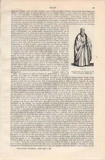 LAMINA V39565: Traje del jefe del Consejo de los Diez
