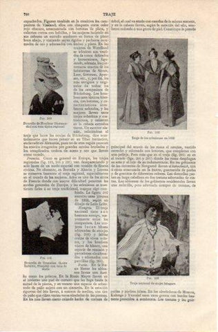 LAMINA V39626: Traje de las arlesianas en 1923