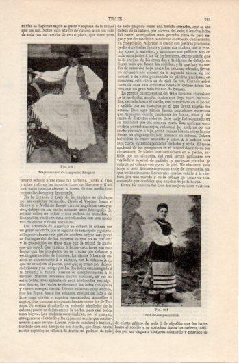 LAMINA V39625: Traje de campesina de Rusia