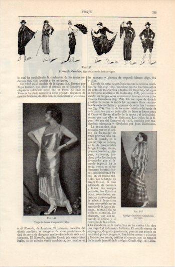 LAMINA V39600: Vestido Camaleon tipo de la moda bolchevique
