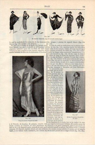 LAMINA V39600: Vestido Camaleon tipo de la moda bolchevique