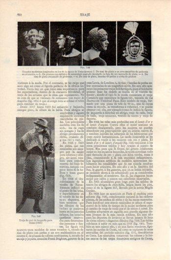 LAMINA V39601: Tocados modernos inspirados en la epoca de Tutankamon