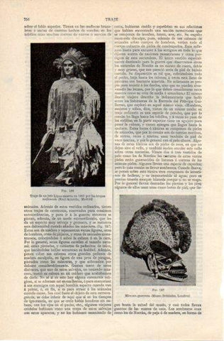 LAMINA V39615: Traje de un jefe Lipan