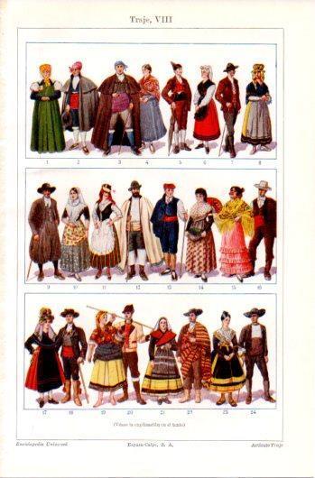LAMINA V39616: Traje VIII