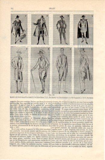 LAMINA V39619: Trajes masculinos por Bussy Cappiello y Boris