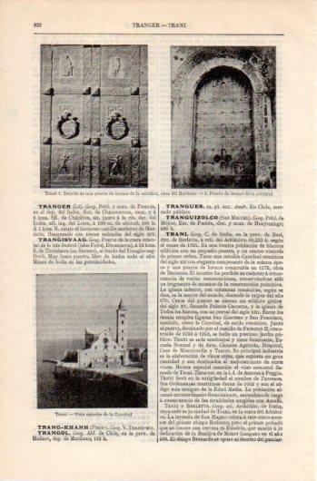 LAMINA V39621: Catedral de Trani