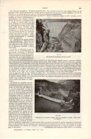 LAMINA V39337: Presa y canal de la instalacion de Camarasa