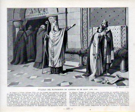 LAMINA V39029: Nulidad del matrimonio de Alfonso IX de Leon por F. Blanch