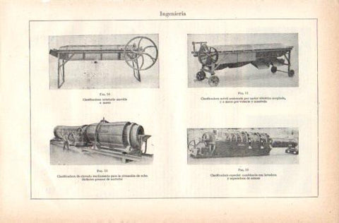 LAMINA V39268: Ingenieria clasificadoras