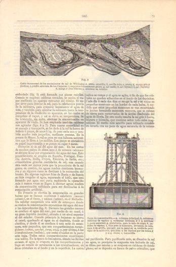 LAMINA V39284: Corte transversal de yacimientos de sal de Wieliczka