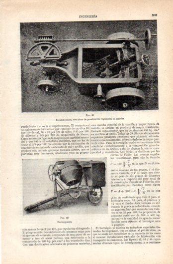 LAMINA V39252: Escarificadora y hormigonera
