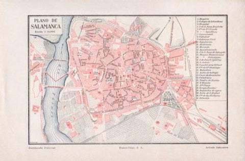LAMINA V39322: Plano de Salamanca