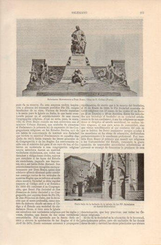 LAMINA V39297: Iglesia de los PP. Salesianos en Sarria, Barcelona
