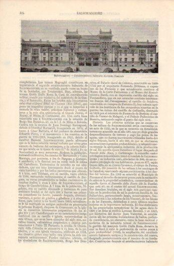 LAMINA V39312: Balneario Lorenzo Berzieri en Salsomaggiore