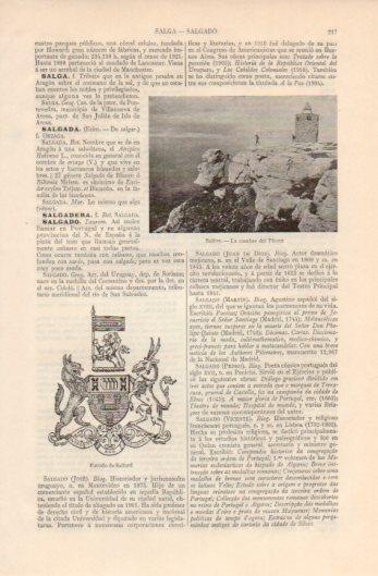 LAMINA V39299: Cumbre de Pitons en Saleve y Escudo de Salford