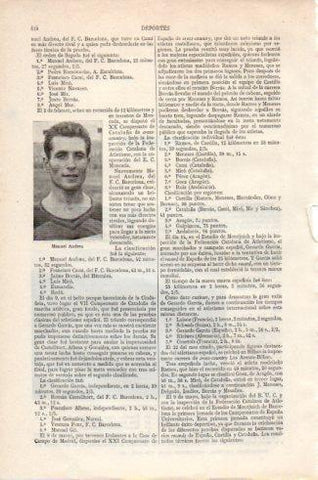 LAMINA V39162: Manuel Andreu jugador F. C. Barcelona