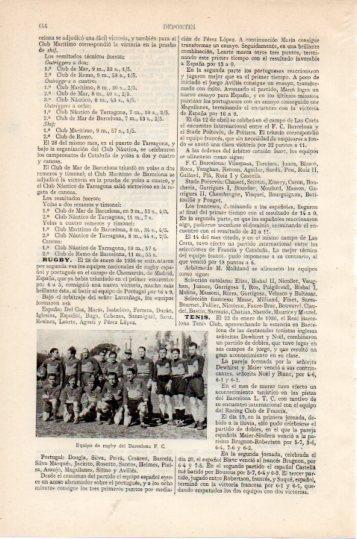 LAMINA V39170: Equipo de rugby del Barcelona F. C.