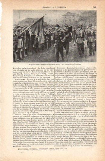 LAMINA V39220: Chiang Kai Chek pasando revista a formacion boy scouts