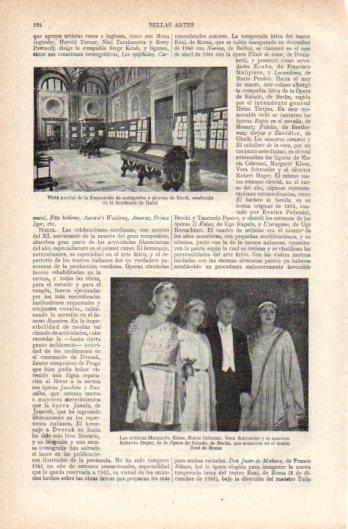 LAMINA V39210: Exposicion de objetos de Verdi en la Academia de Italia