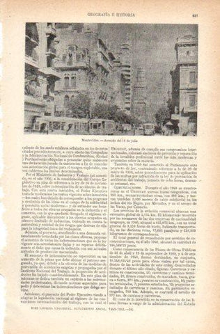 LAMINA V39230: Avenido 18 de julio en Montevideo