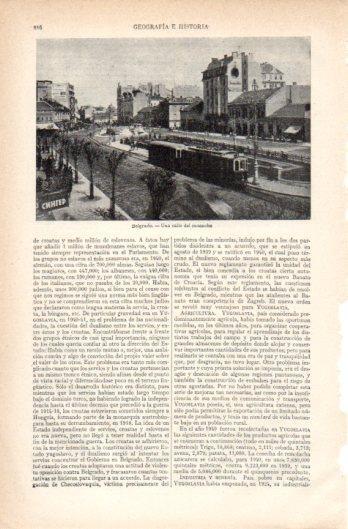 LAMINA V39232: Una calle del ensanche de Belgrado