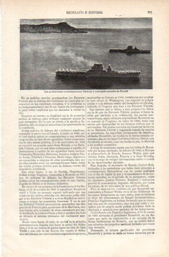 LAMINA V39222: Portaaviones Saratoga y Lexington anclados en Hawai