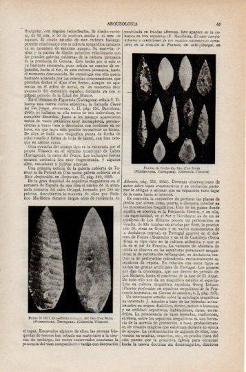 LAMINA V39193: Puntas de hacha y puñal del Cau d'en Serra, Tarragona