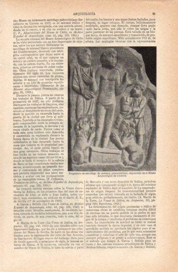 LAMINA V39199: Fragmento de sarcofago paleocristiano