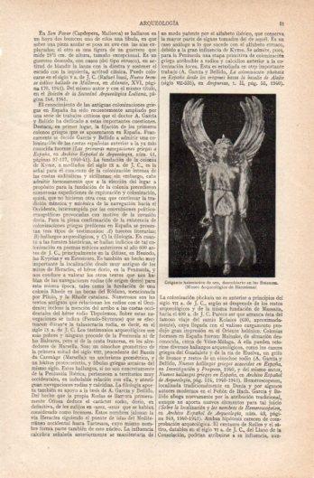 LAMINA V39196: Colgante helenistico hallado en Baleares